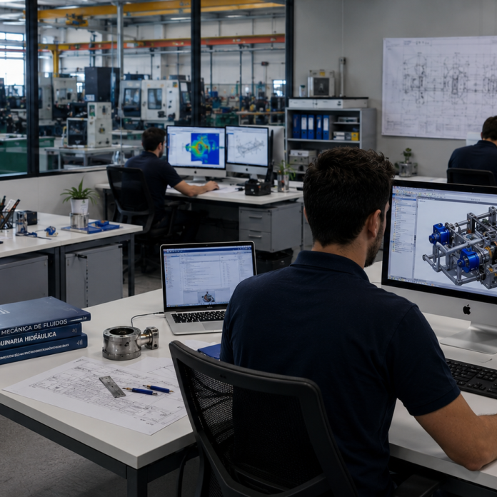 VKS Ingeniería Hidráulica · Ingeniería Hidráulica / Mecánica Industrial y Cálculo de Sistemas Mecánicos en Girona