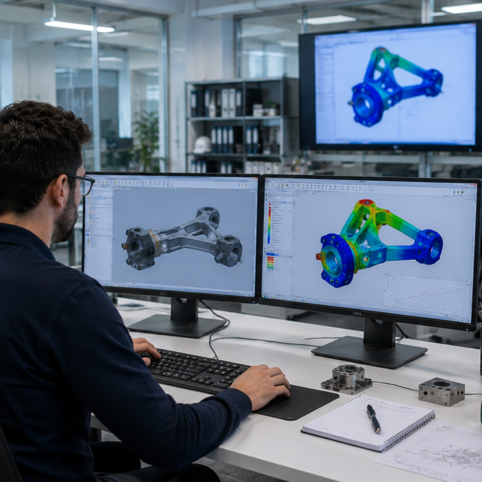 Simulación FEM y Análisis Estructural en Girona